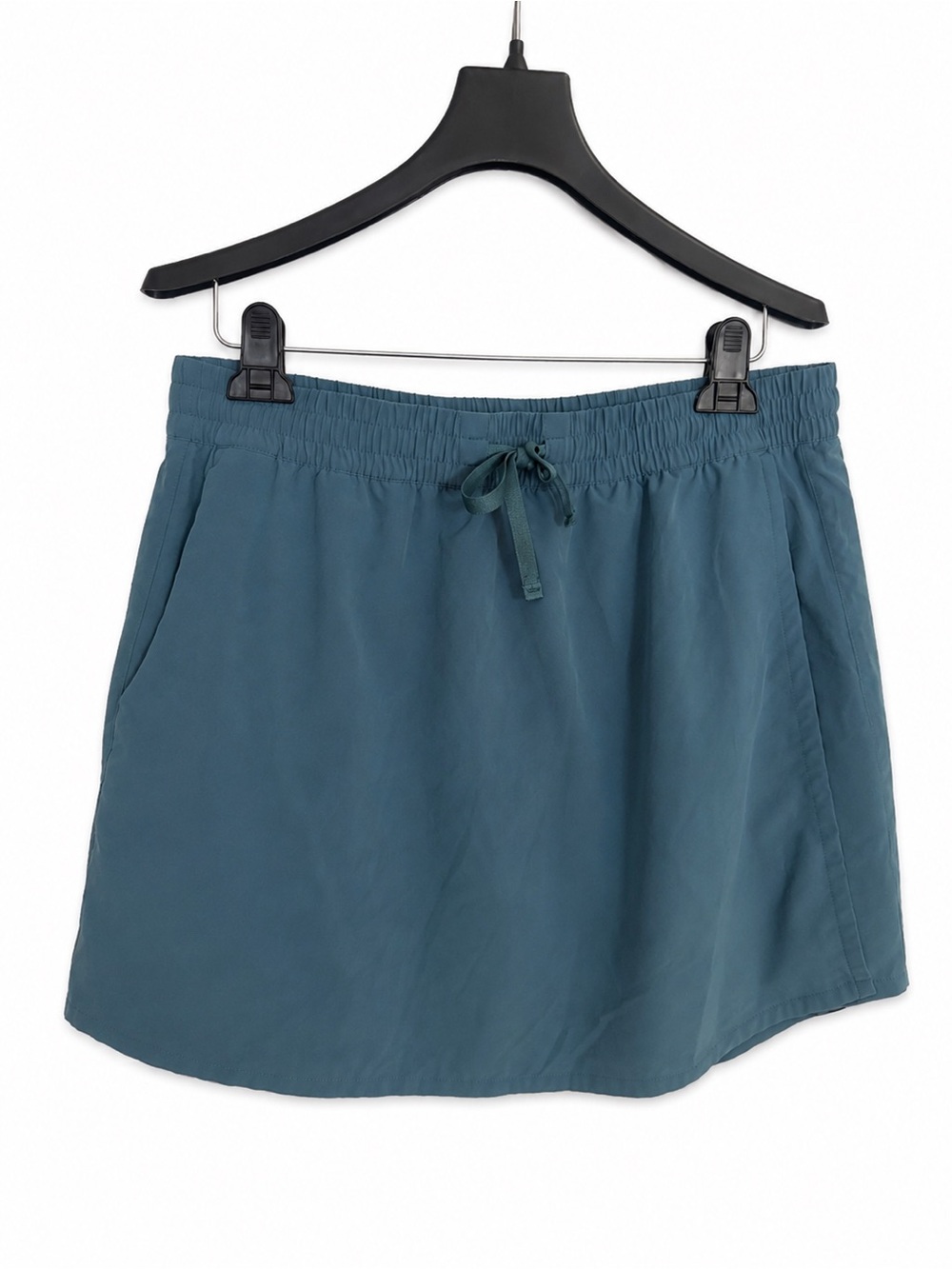 Patagonia Slate Blue Athletic Skort with Teal Liner